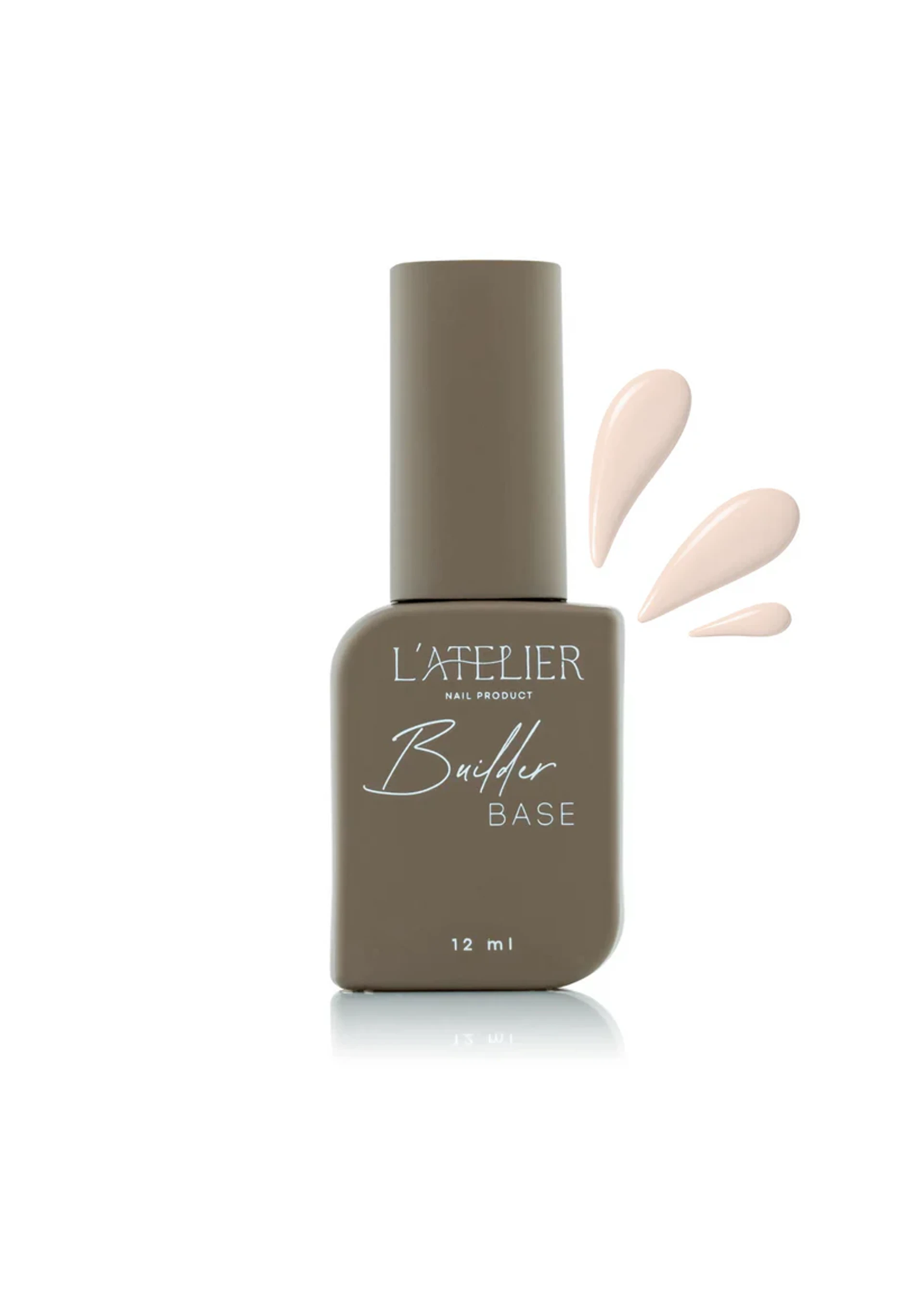 builder base almond milk de l'atelier nail product builder base almond milk de l'atelier nail product