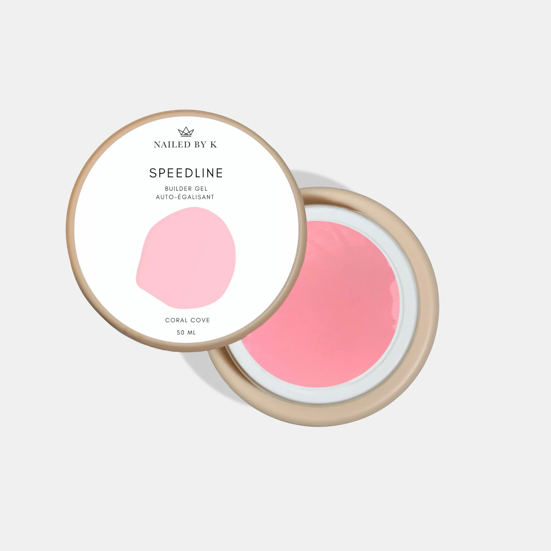 builder gel coral cove de nailed by k