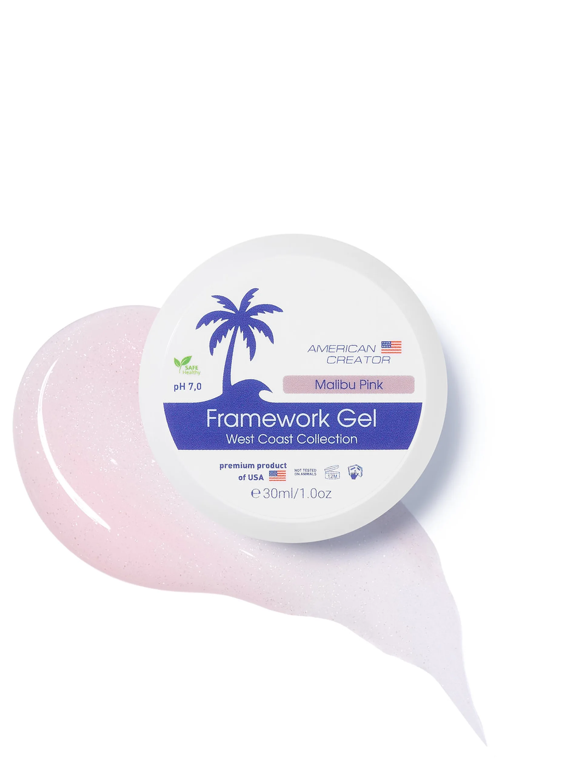 gel malibu pink american creator sur nailslo gel malibu pink american creator sur nailslo